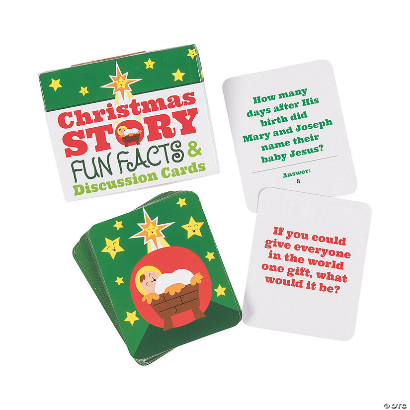Christmas Story Fun Facts & Discussion Cards - Discontinued
