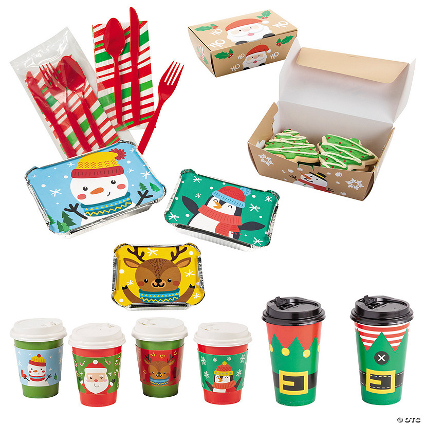 Christmas to Go Tableware Assortment for 50 Image