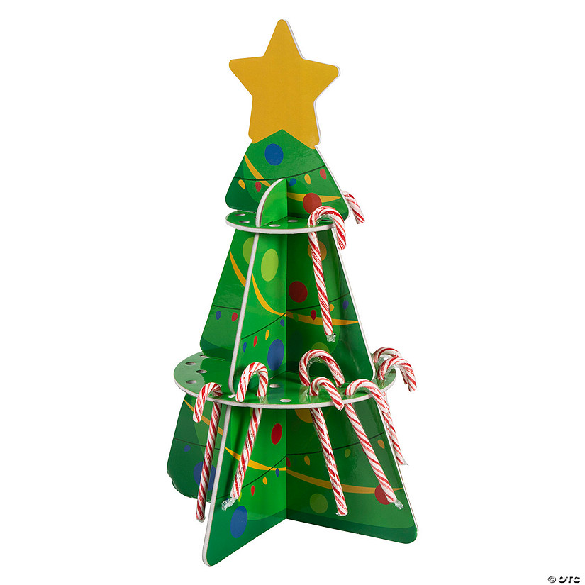 Christmas Tree Candy Cane Holder Stand Oriental Trading
