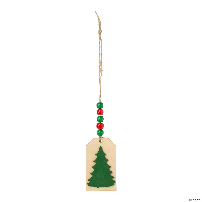 Christmas Tree Gift Tag Kit - 6 Pc. Image