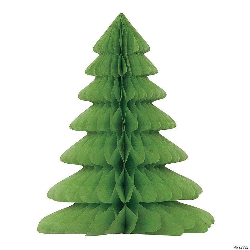 Christmas Tree Honeycomb Centerpiece Image