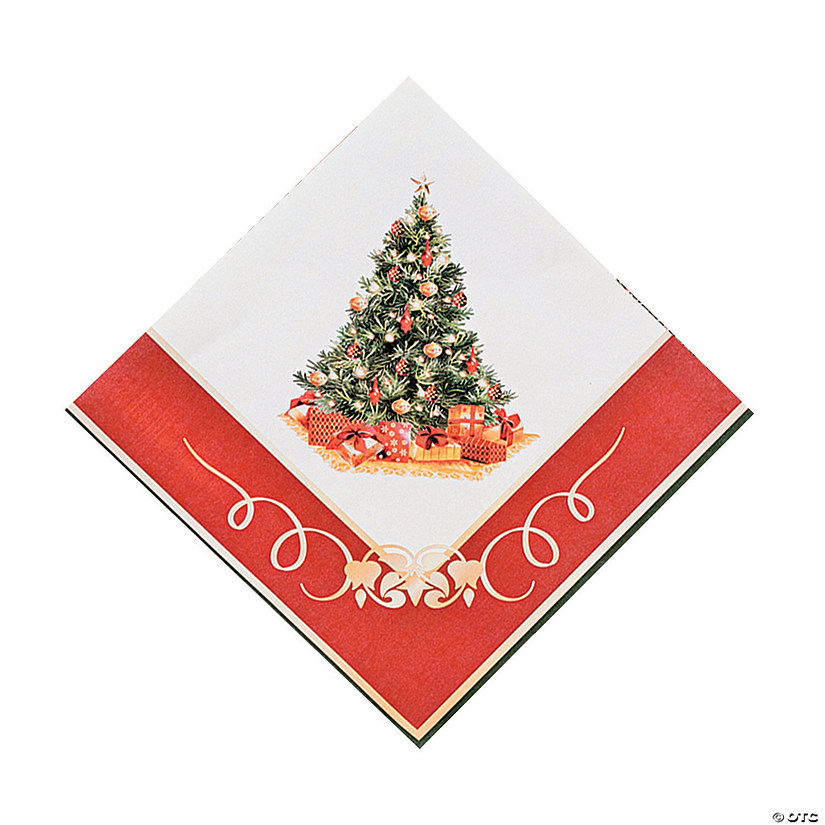 Christmas Tree Luncheon Napkins Discontinued