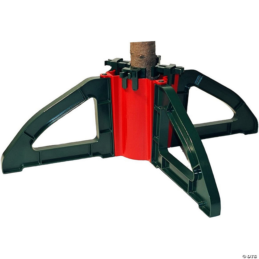 Christmas Tree Stand with Clamping System - For Real Live Trees Up To 10' Image