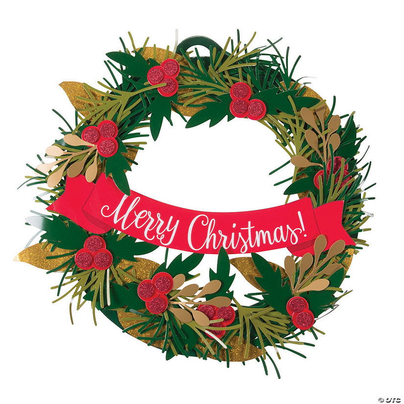 Christmas Wreath Craft Kit  Discontinued