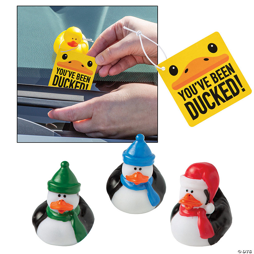 Christmas You&#8217;ve Been Ducked Kit for 12 Image