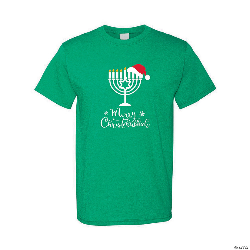 Christmukkah Adult&#8217;s T-Shirt Image