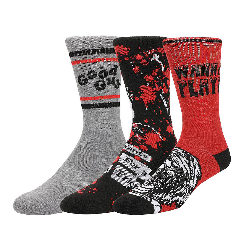 Chucky Good Guys Mens Athletic Crew 3 Pack Image