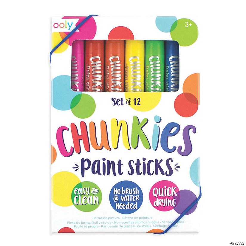 Chunkies Paint Sticks Set of 12 Image