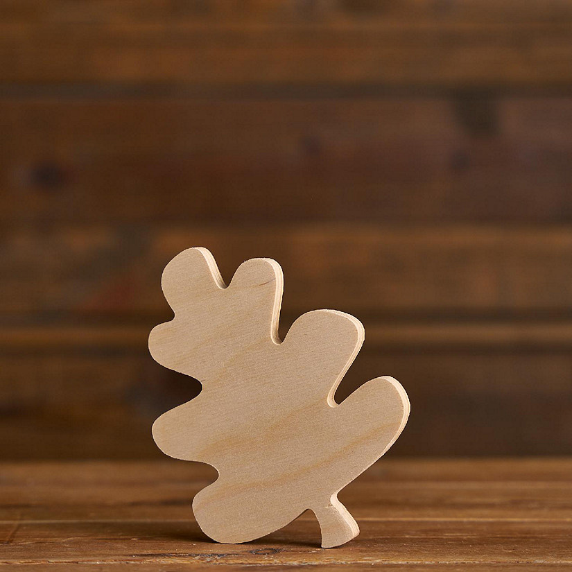 Chunky Shape - Oak Leaf 4pc Image