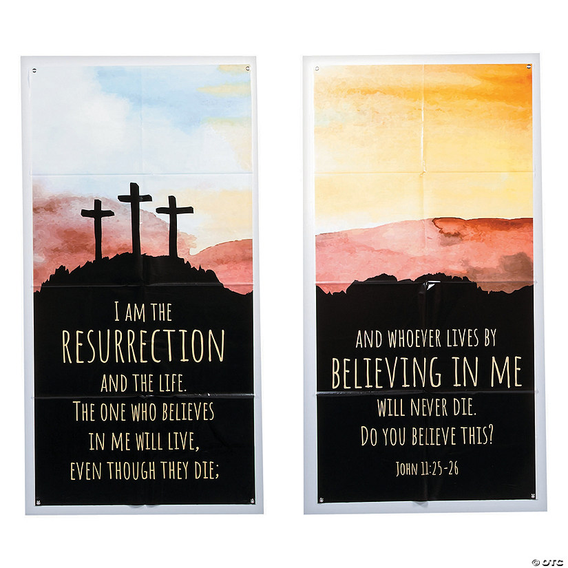 Church Resurrection Banner Set - 2 Pc. Image