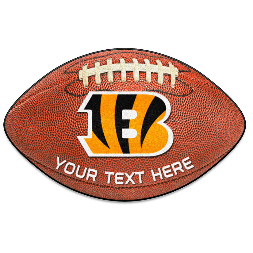 Cincinnati Bengals Football Rug