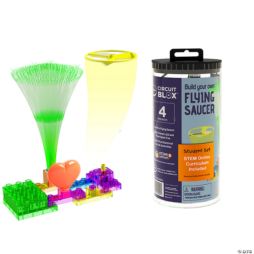 Circuit Blox Flying Saucer 4 Project Student Set Image