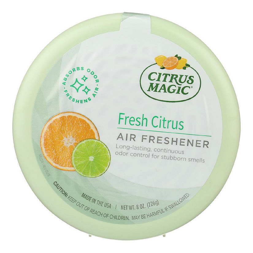 Citrus Magic Solid Air Freshener - 8 oz - Case of 6