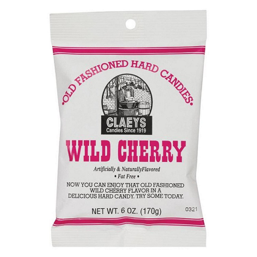 Claeys Candies 651 Wild Cherry Hard Candy 6 oz Oriental Trading
