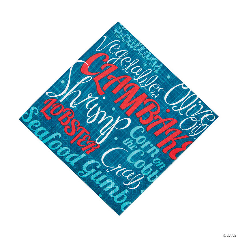 Clambake Luncheon Napkins - 16 Pc. Image