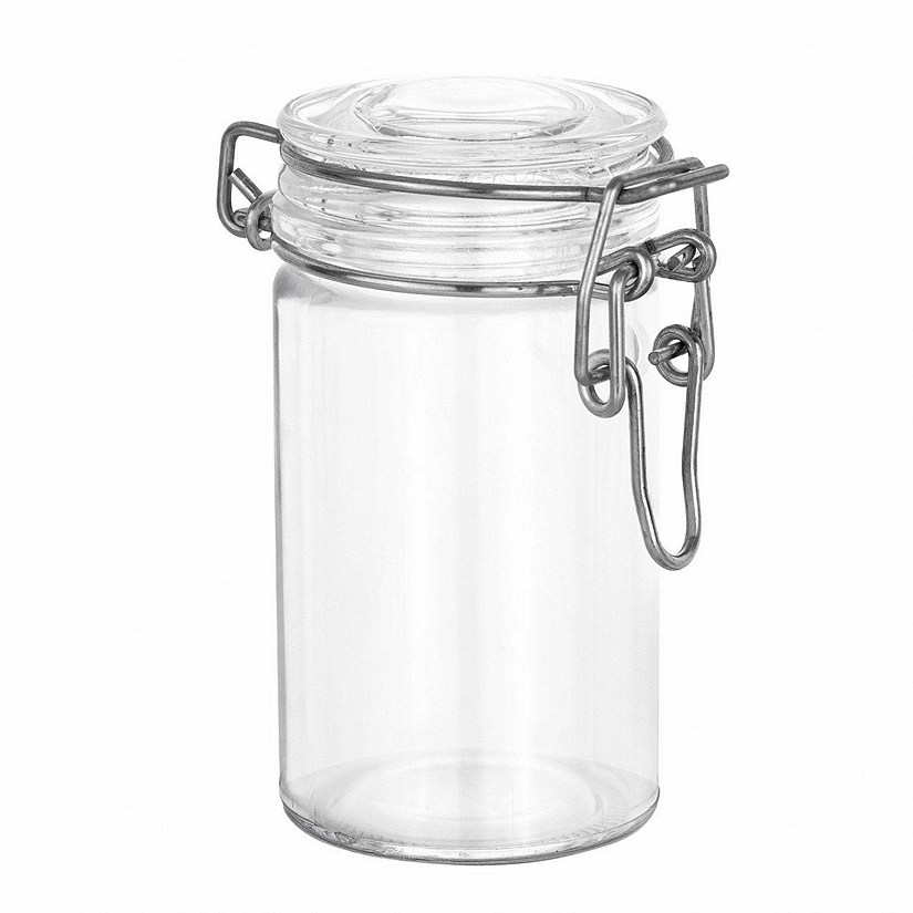 Clamp Jar Shaped Acrylic Candy Boxes 12 Pack 1.75"X3.5" Image