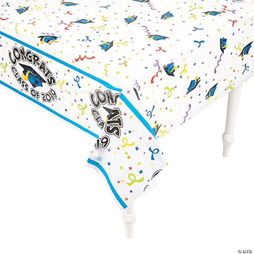 Class of 2019 Graduation Plastic Tablecloth Discontinued