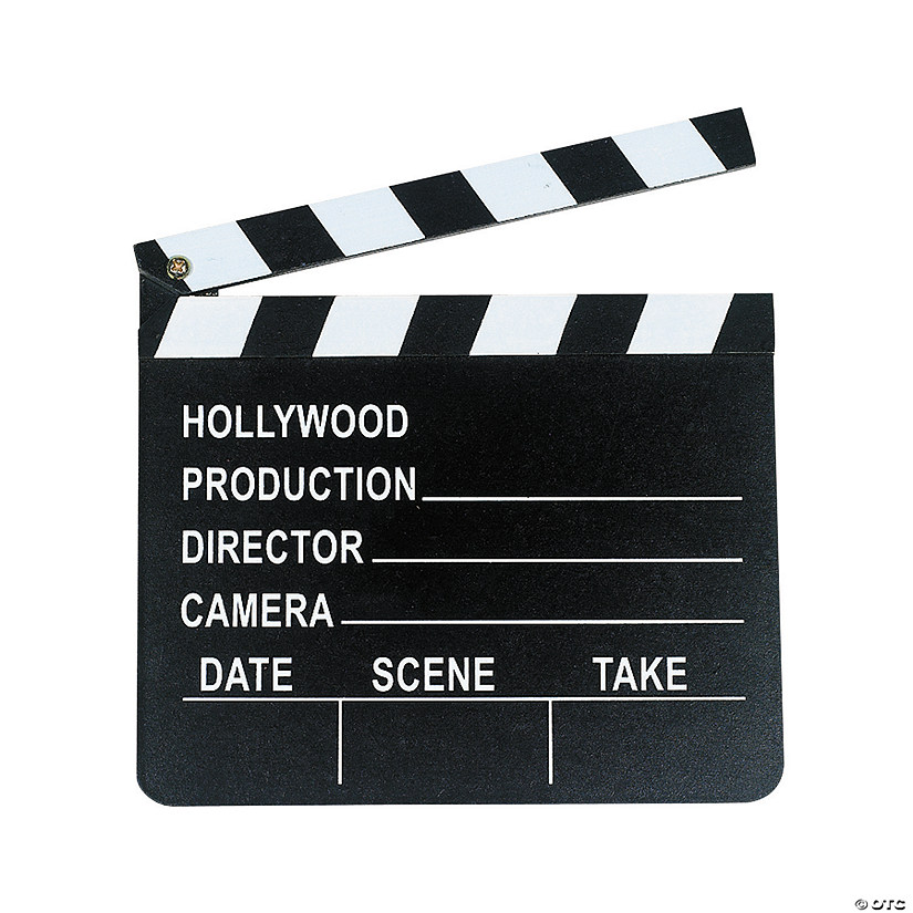 Classic Director&#8217;s Clapboard Image