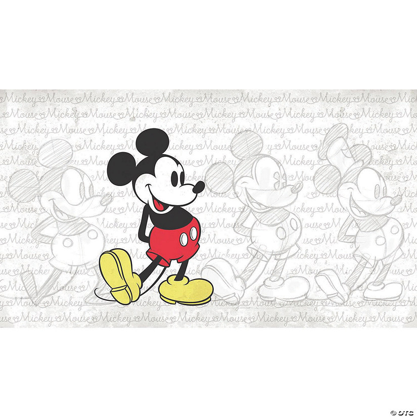 Classic Mickey Prepasted Mural Image