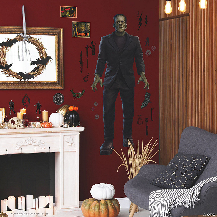 Classic Monsters Frankenstein Giant Peel & Stick Wall Decals by RoomMates Image