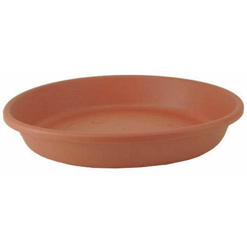 Classic Pot Saucers, 12 outside dimension - clay colored Image