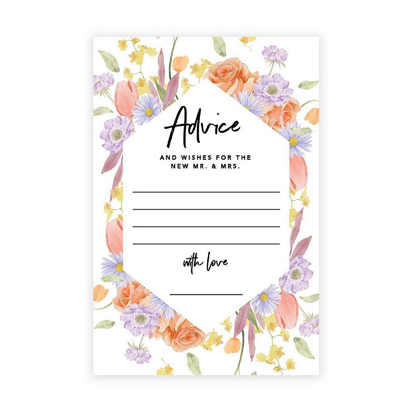 Classic Spring Florals Advice 4x6IN 56PC Image