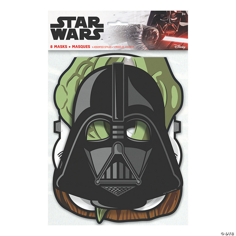 Classic Star Wars&#8482; Party Masks - 8 Pc. Image