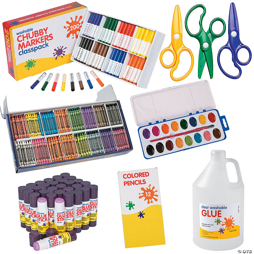 Classroom Art Supplies Kit 1023 Pc.