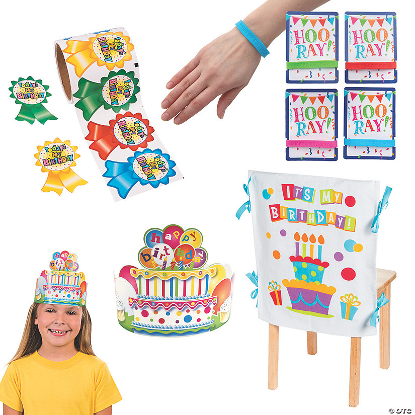 Classroom Birthday Kit for 24 Image