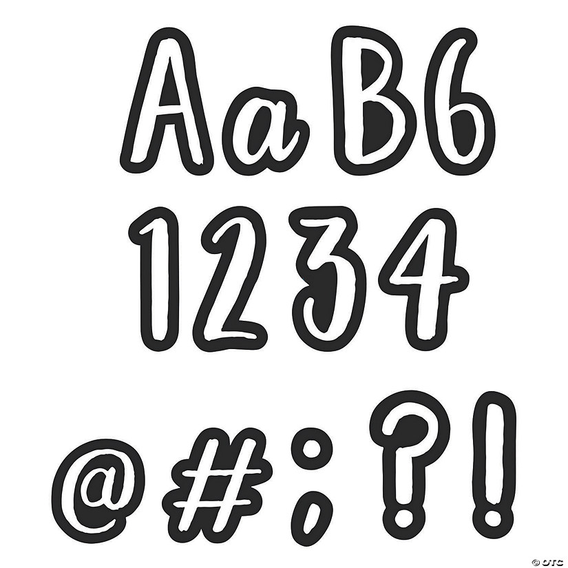 Classroom Caf&#233; Bulletin Board Letters - 212 Pc. Image