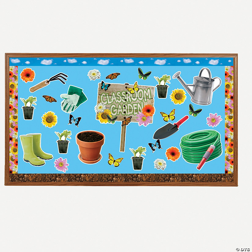 Classroom Garden Bulletin Board Cutouts Discontinued   Classroom Garden Bulletin Board Cutouts~62 9560