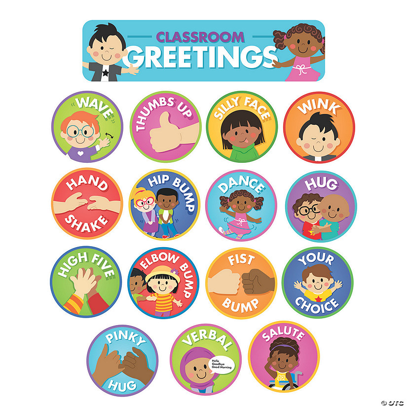 Classroom Greetings with Sign - 16 Pc. Image