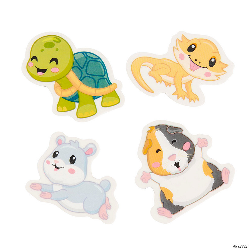 Classroom Pet Erasers - 24 Pc. Image