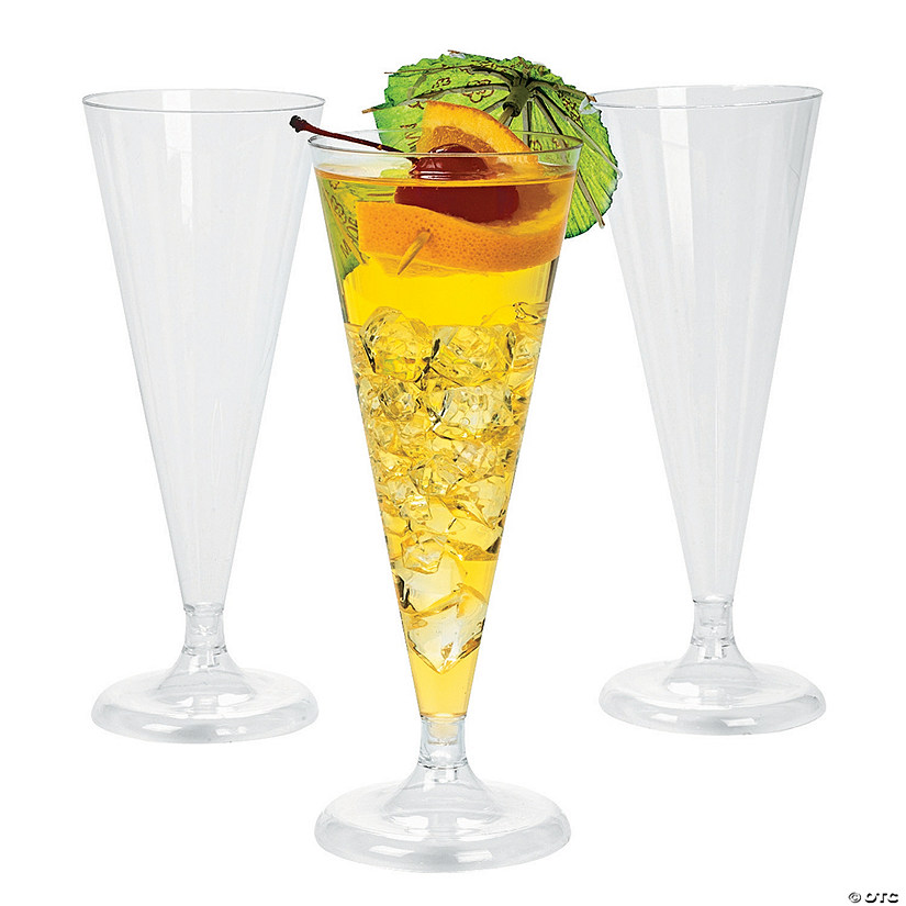 Clear Champagne Flutes Oriental Trading