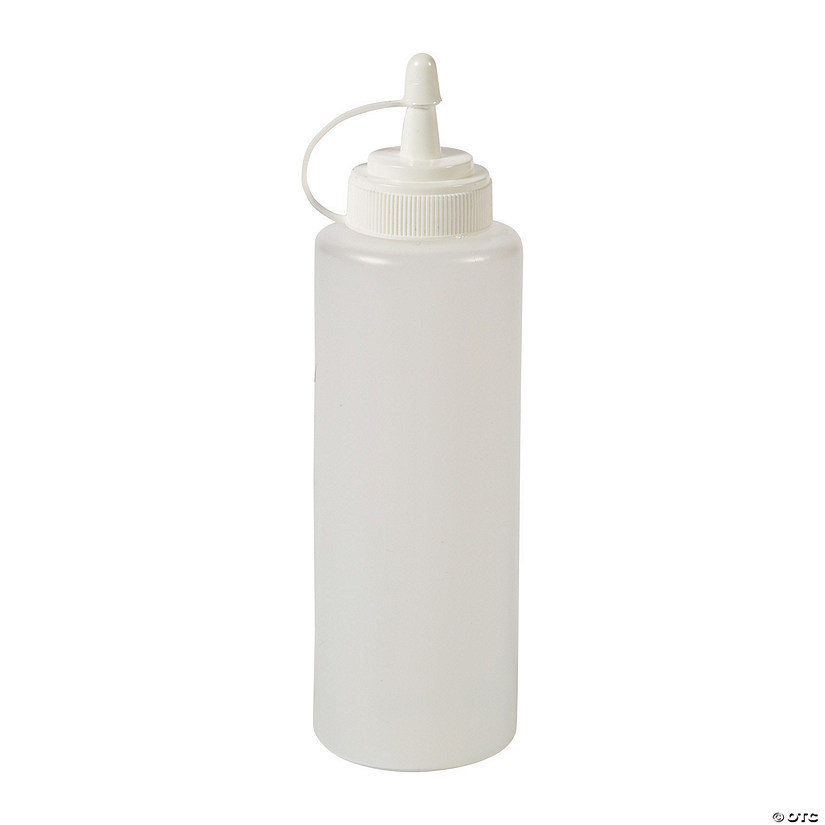 Clear Condiment Squeeze Bottles - 12 Pc. Image