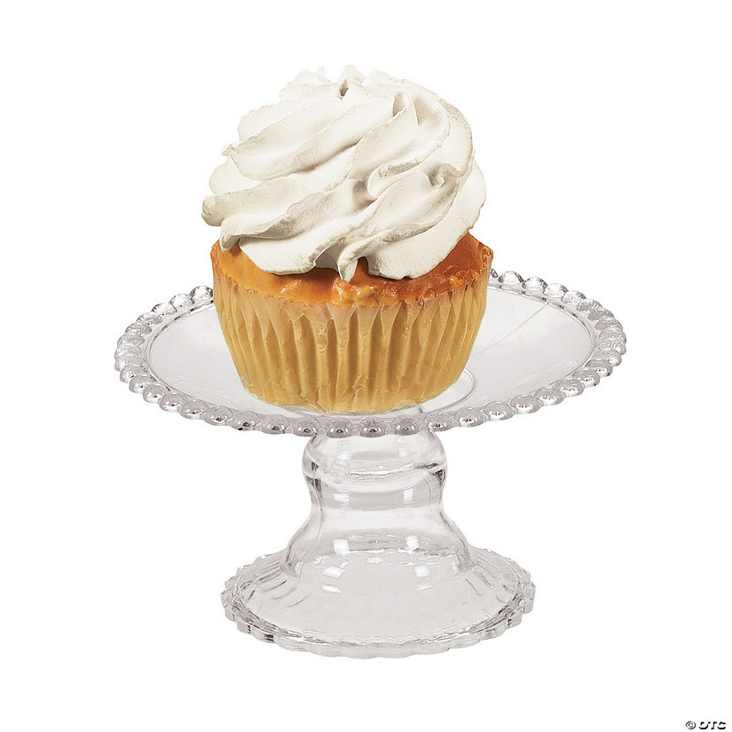 Clear Cupcake Stands - 12 Pc. Image