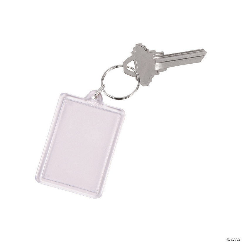 Clear Keychains - 12 Pc. Image