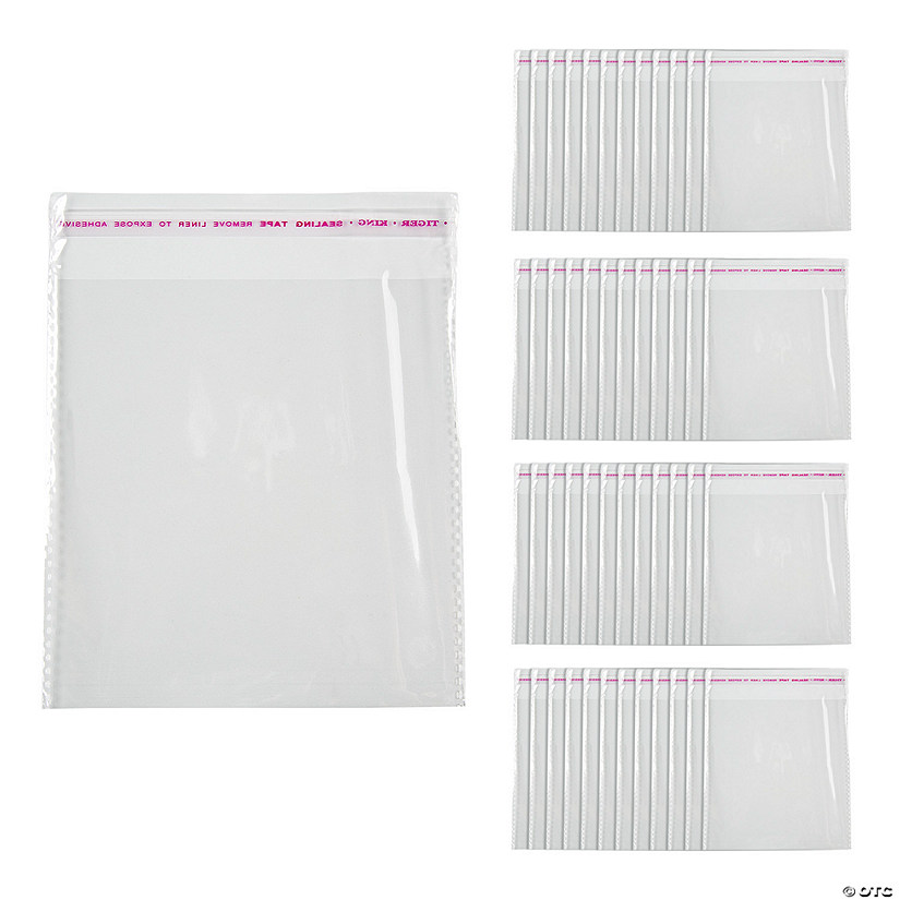 Clear Plastic Cookie Bags 144 Pc.