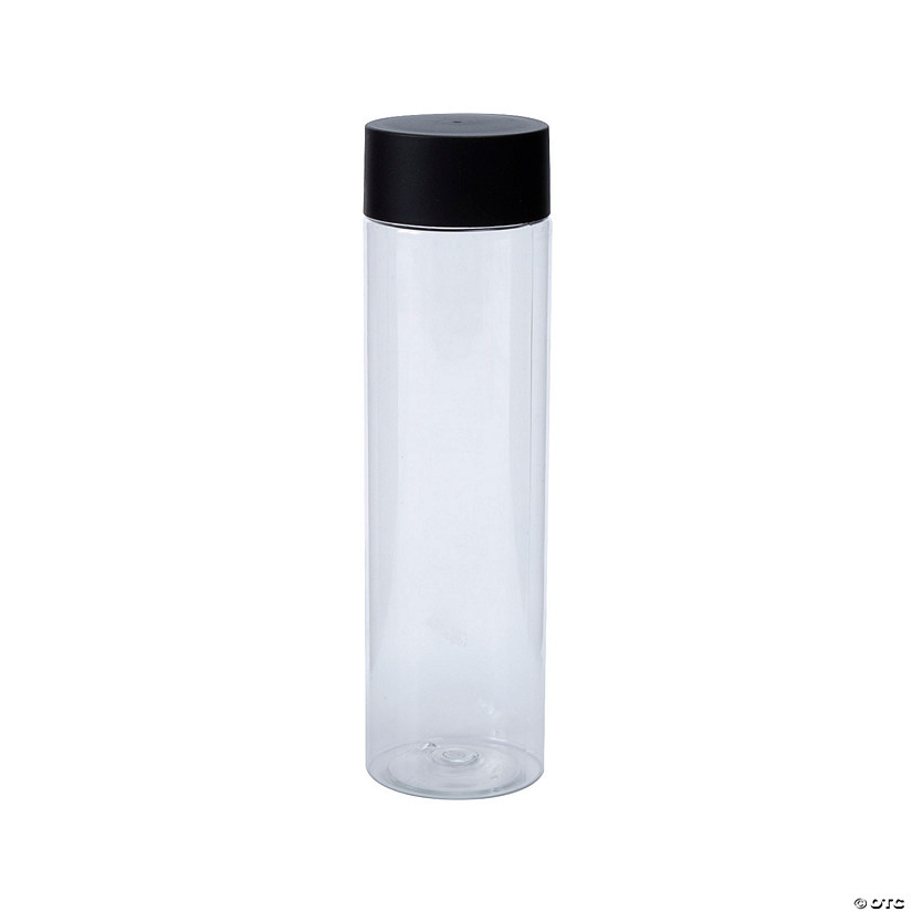 Clear Plastic Sensory Bottles with Lids - 12 Pc. Image