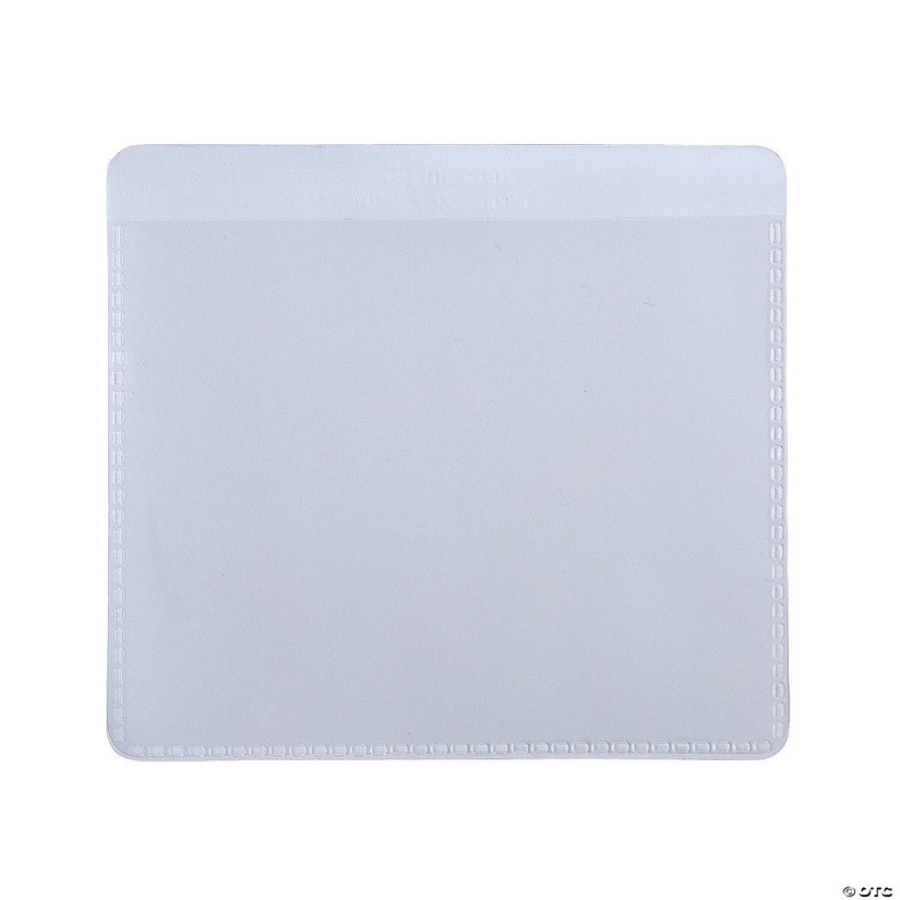 Clear Self-Adhesive Labeling Pockets - 25 Pc. | Oriental Trading