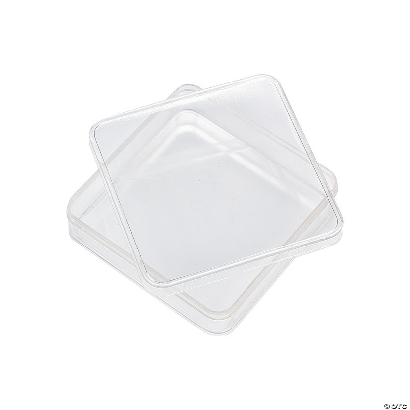 Clear Square Favor Containers - 24 Pc. Image