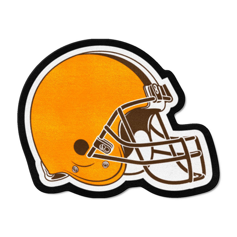 Cleveland Browns Mascot Helmet Rug