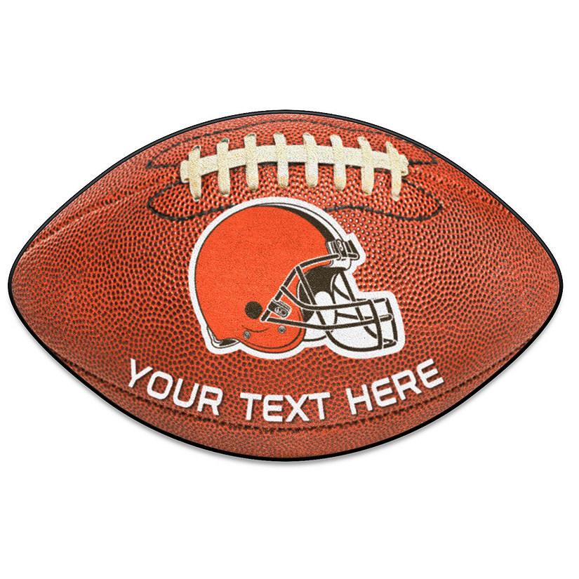 Fanmats Personalized Cleveland Browns NFL Football Rug