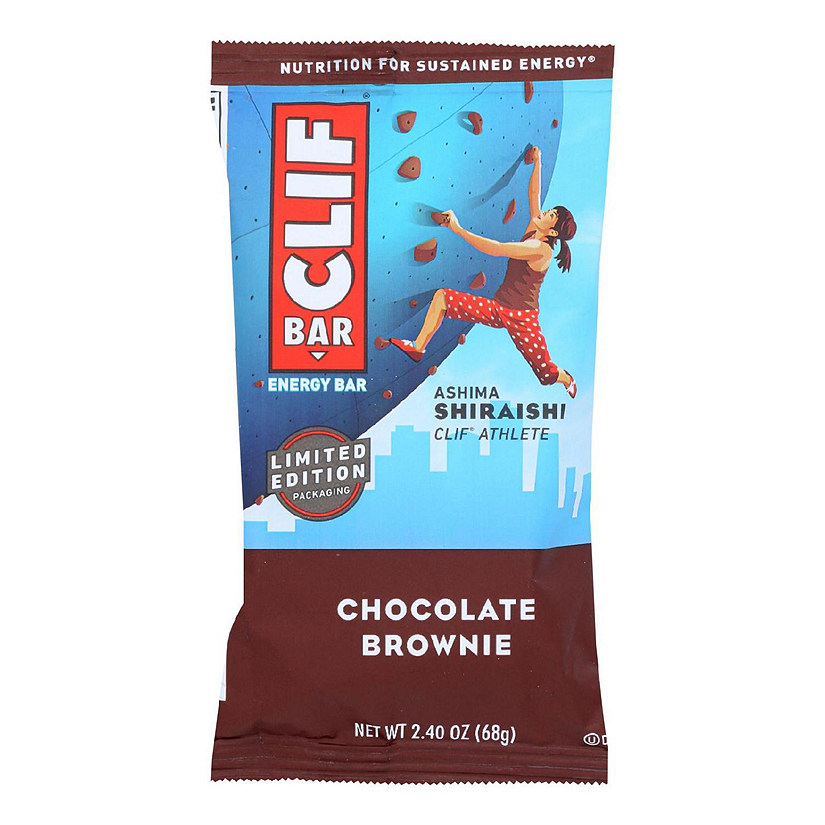 Clif Bar Organic Chocolate Brownie 2.4 oz Pack of 12 Image