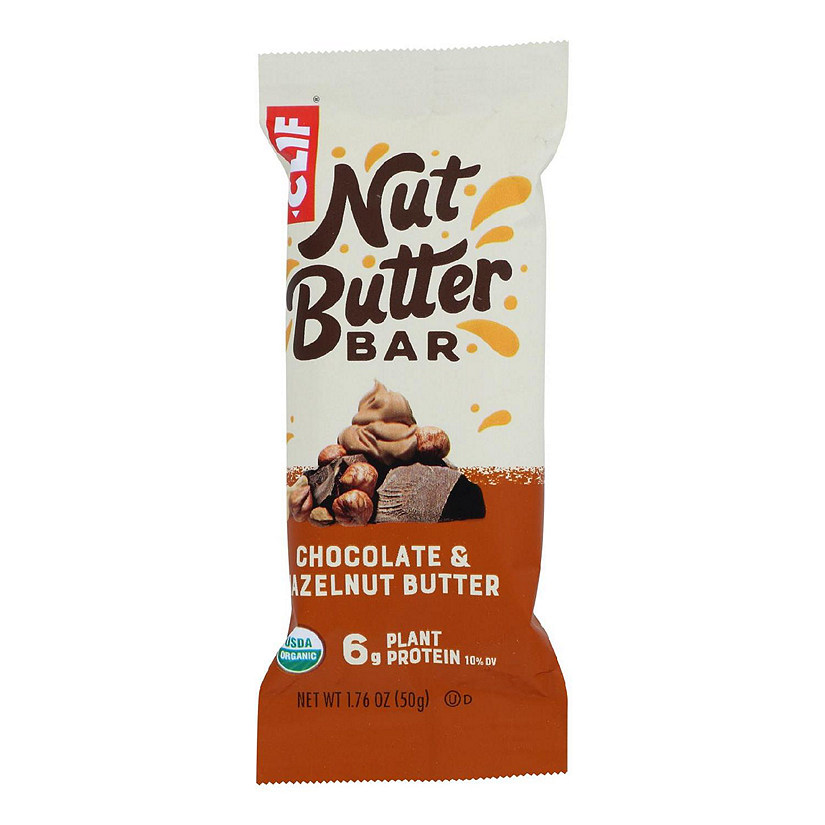 Clif Bar Organic Nut Butter Filled Energy Bar Chocolate Hazelnut Butter 1.76 oz Pack of 12 Image