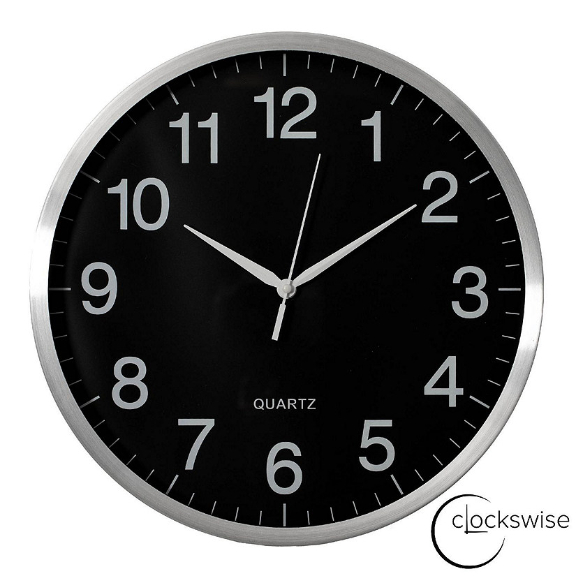 Clockswise 16-in Round Quartz Wall Clock Image