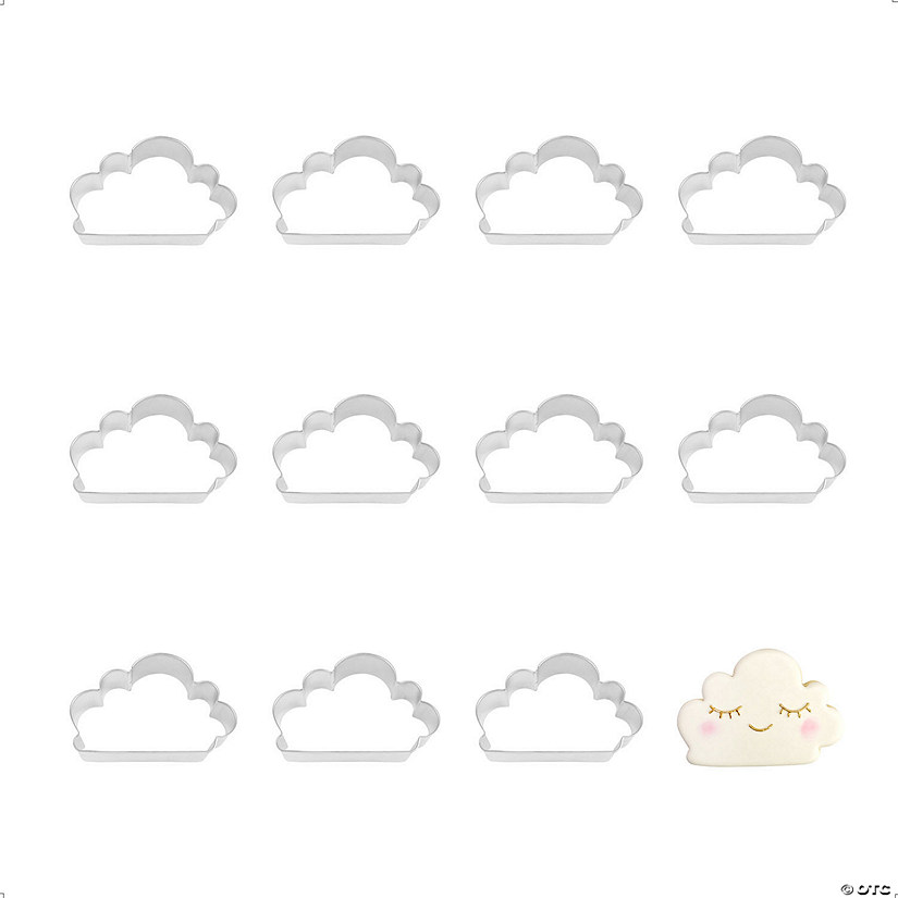 Cloud 4" Cookie Cutters Image
