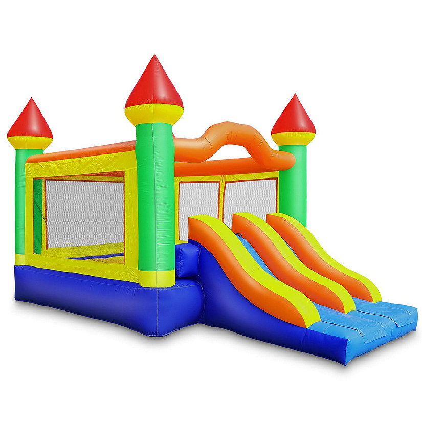 Cloud 9 22'x15' Commercial Mega Slide Bounce House - 100% PVC Bouncer - Inflatable Only Image
