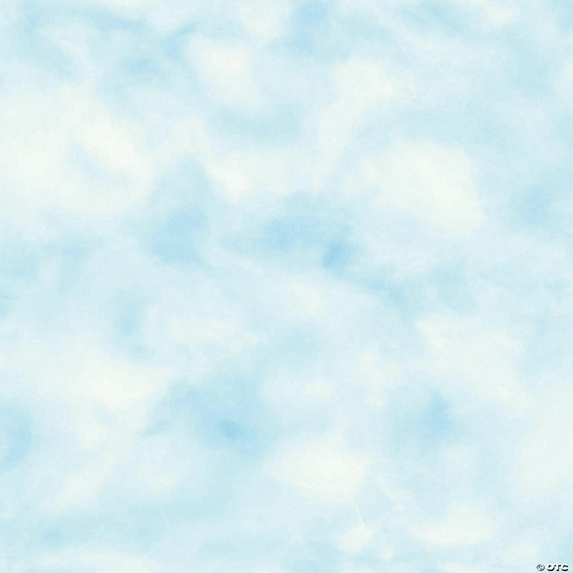 Cloud Blue Peel & Stick Wallpaper | Oriental Trading