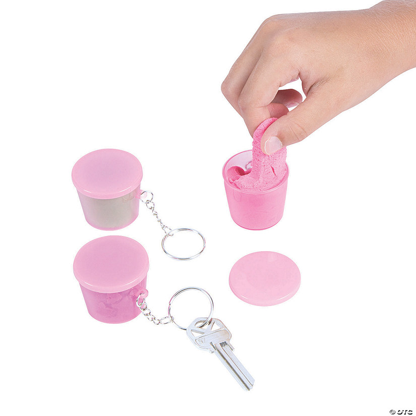 Cloud Putty Keychains - 12 Pc. Image